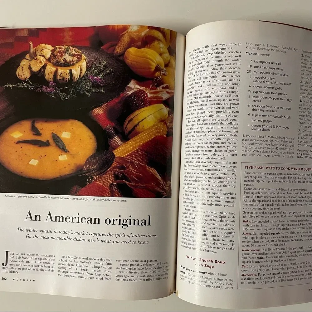 Vintage Sunset Recipe Annual 1997 Edition Hardcover Cookbook GUC